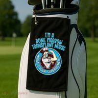 Bone Marrow Transplant Nurse Cute Gift For Women Nursing Apparel Gift Golf Towel thumb 2