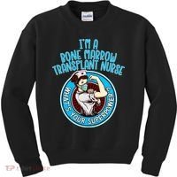 Bone Marrow Transplant Nurse Cute Gift For Women Nursing Apparel Gift Kids Sweatshirt thumb 0
