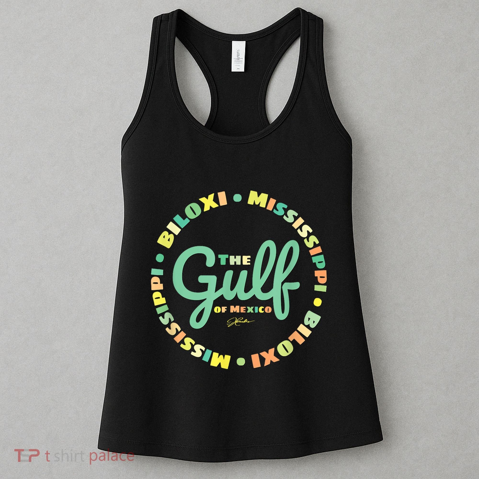 Biloxi Mississippi The Gulf Of Mexico Women's Tank Top