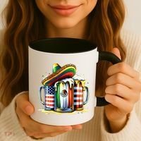 Beer Mexican Usa Flag Cinco De Mayo Drinking Party Coffee Mug thumb 3