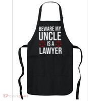 Beware My Uncle Is A Lawyer Apron thumb 0