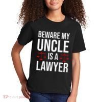 Beware My Uncle Is A Lawyer Kids T-Shirt thumb 2
