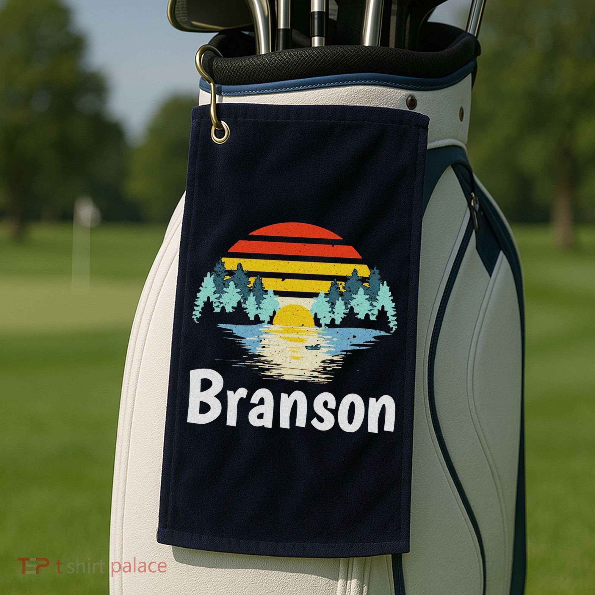 Branson Missouri Vacation Family Group Golf Towel