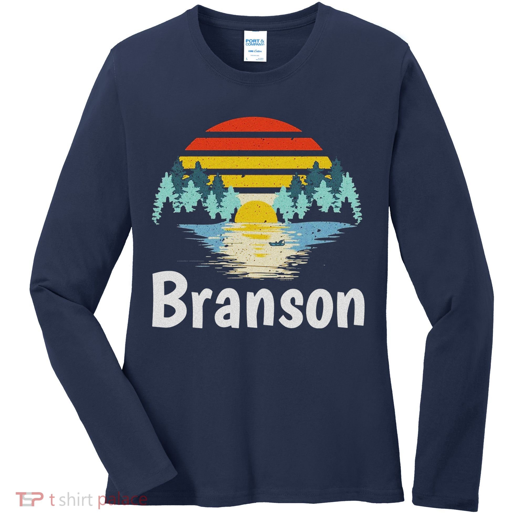 Branson Missouri Vacation Family Group Women's Long Sleeve Shirt
