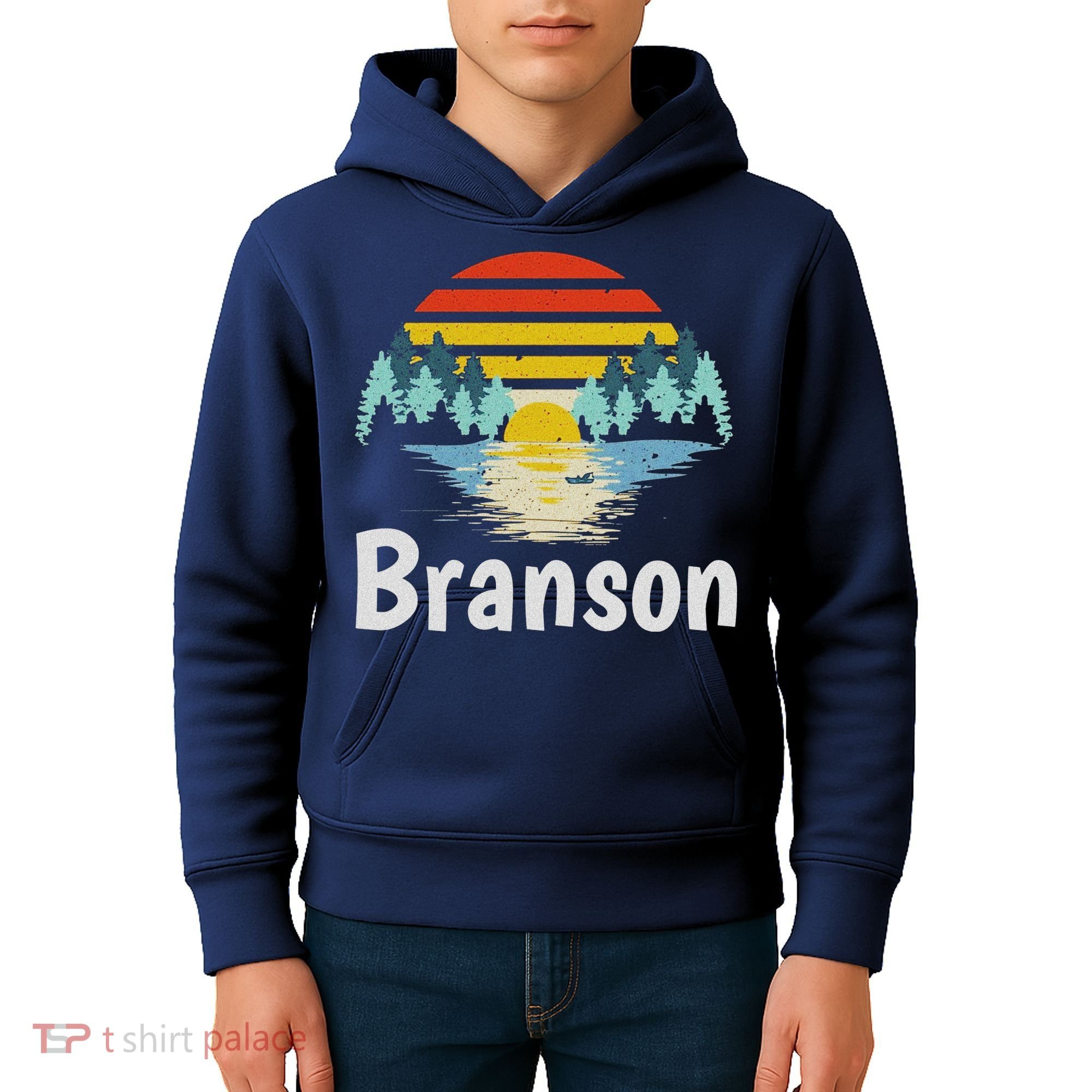 Branson Missouri Vacation Family Group Kids Hoodie
