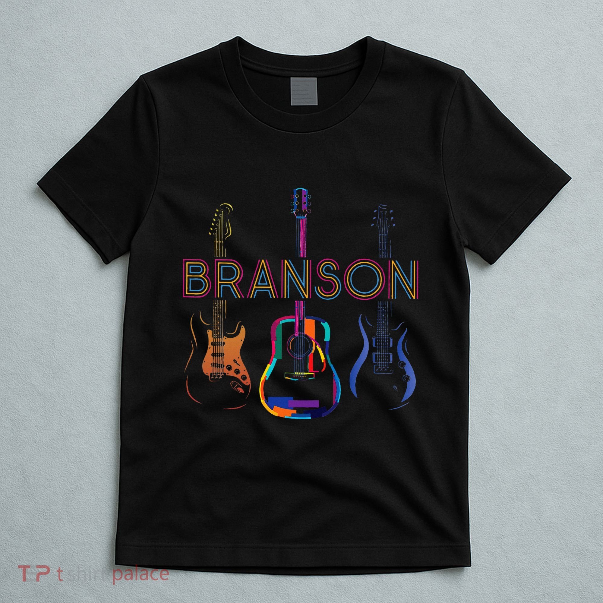 Branson Missouri Vacation Music Guitar Souvenir T-Shirt