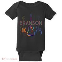 Branson Missouri Vacation Music Guitar Souvenir Baby Bodysuit thumb 0