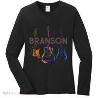 Branson Missouri Vacation Music Guitar Souvenir Women's Long Sleeve Shirt thumb 0