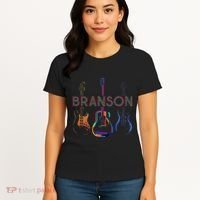 Branson Missouri Vacation Music Guitar Souvenir Women's T-Shirt thumb 4