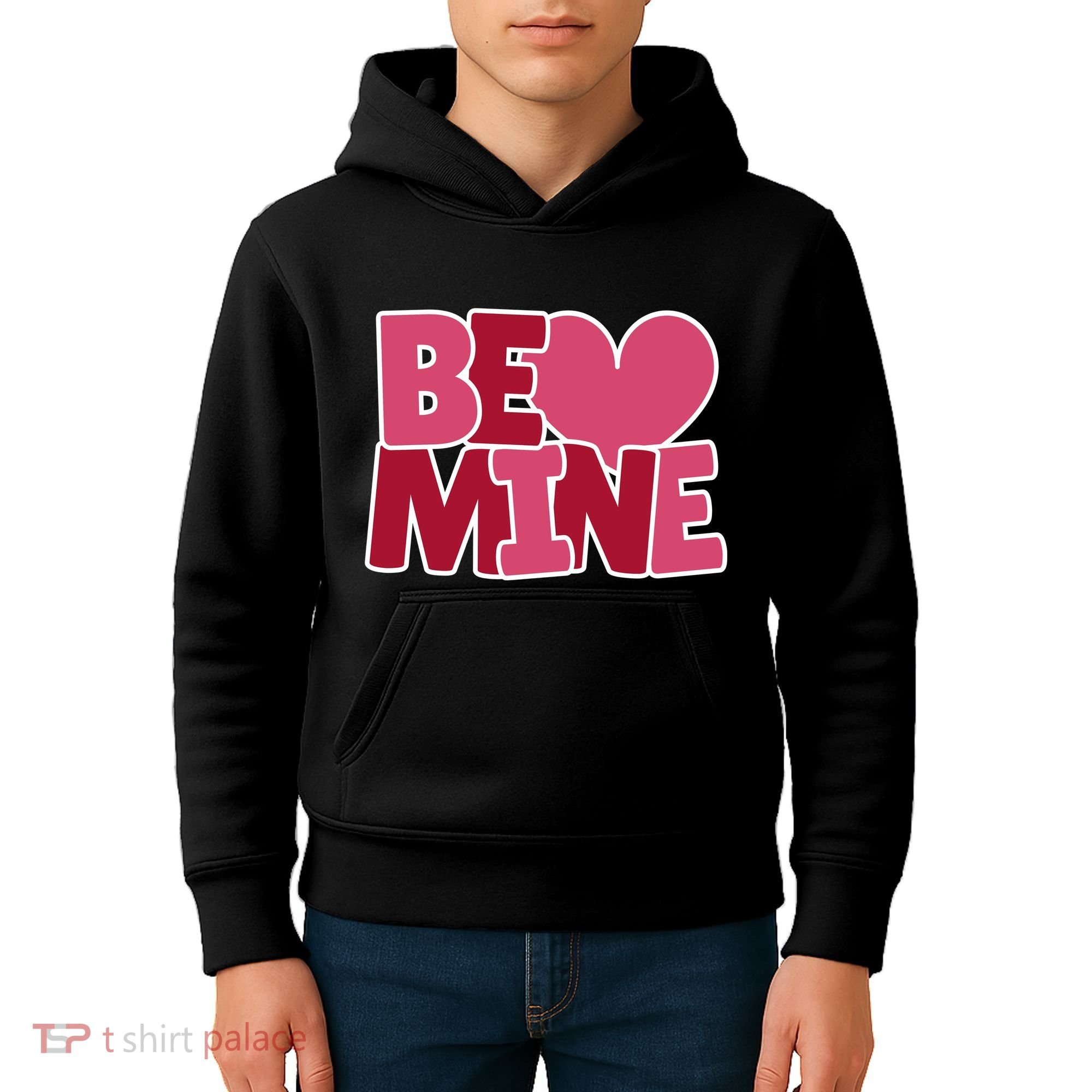 Be Mine Valentine Kids Hoodie