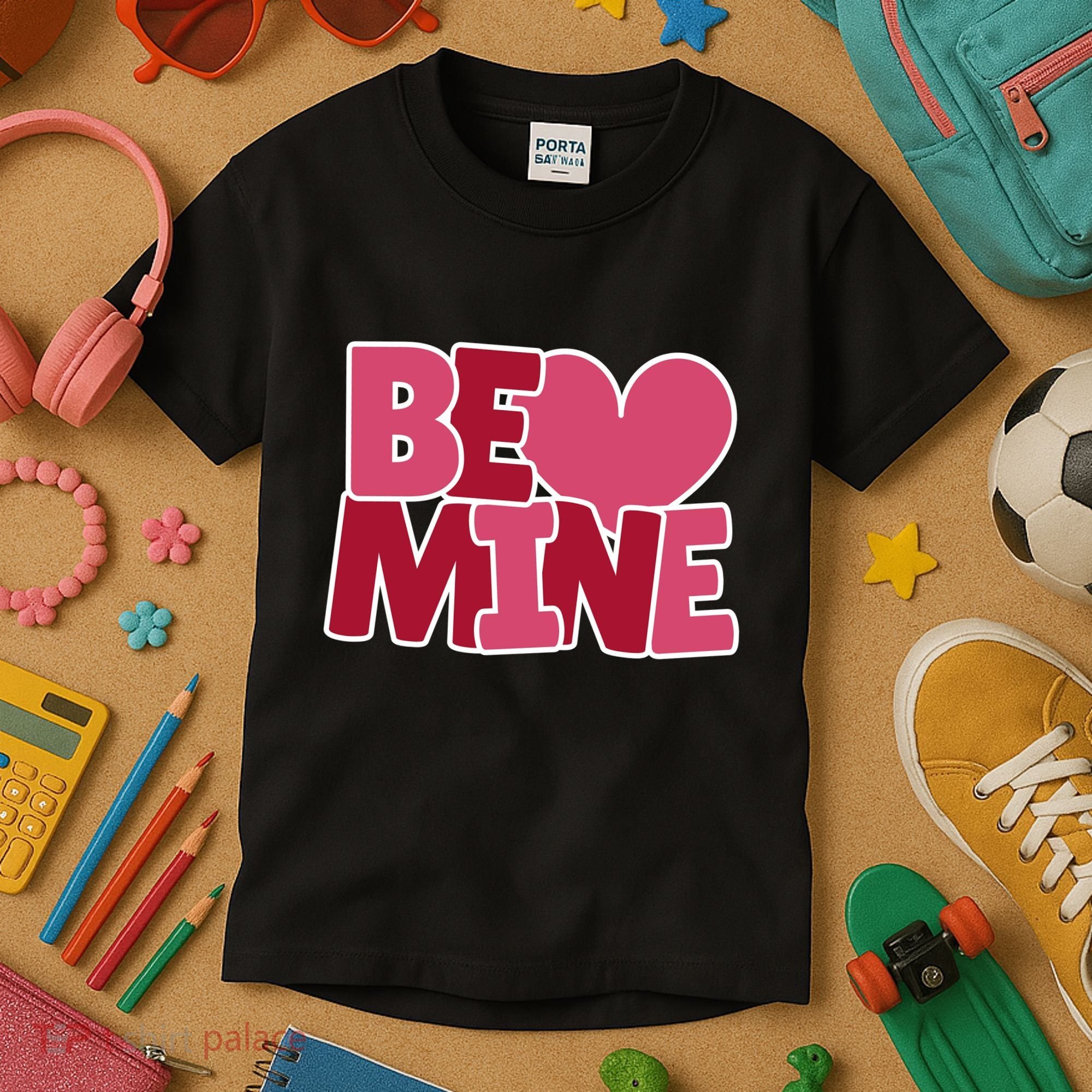 Be Mine Valentine Kids T-Shirt