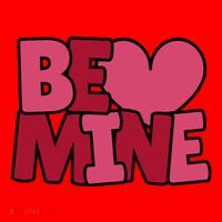 Be Mine Valentine Santa Hat thumb 1