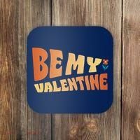 Be My Valentine Floral Cute Gift Coaster thumb 0