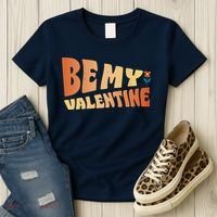 Be My Valentine Floral Cute Gift Women's T-Shirt thumb 3