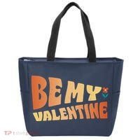 Be My Valentine Floral Cute Gift Tote Bag thumb 0