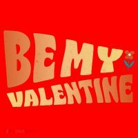 Be My Valentine Floral Cute Gift Santa Hat thumb 1