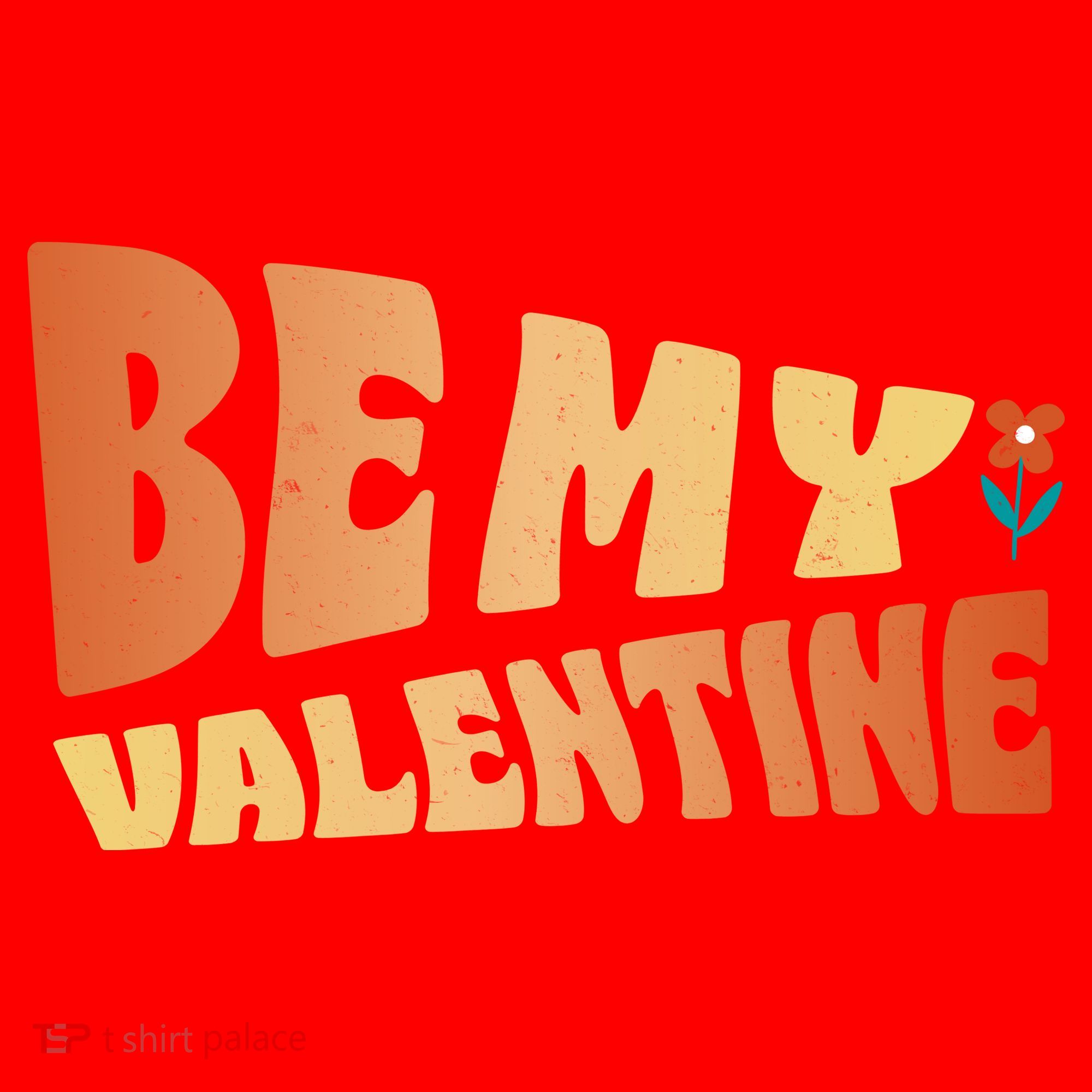 Be My Valentine Floral Cute Gift Santa Hat