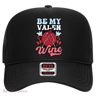 Be My Valenwine Design Wine Valentine Gift Hat