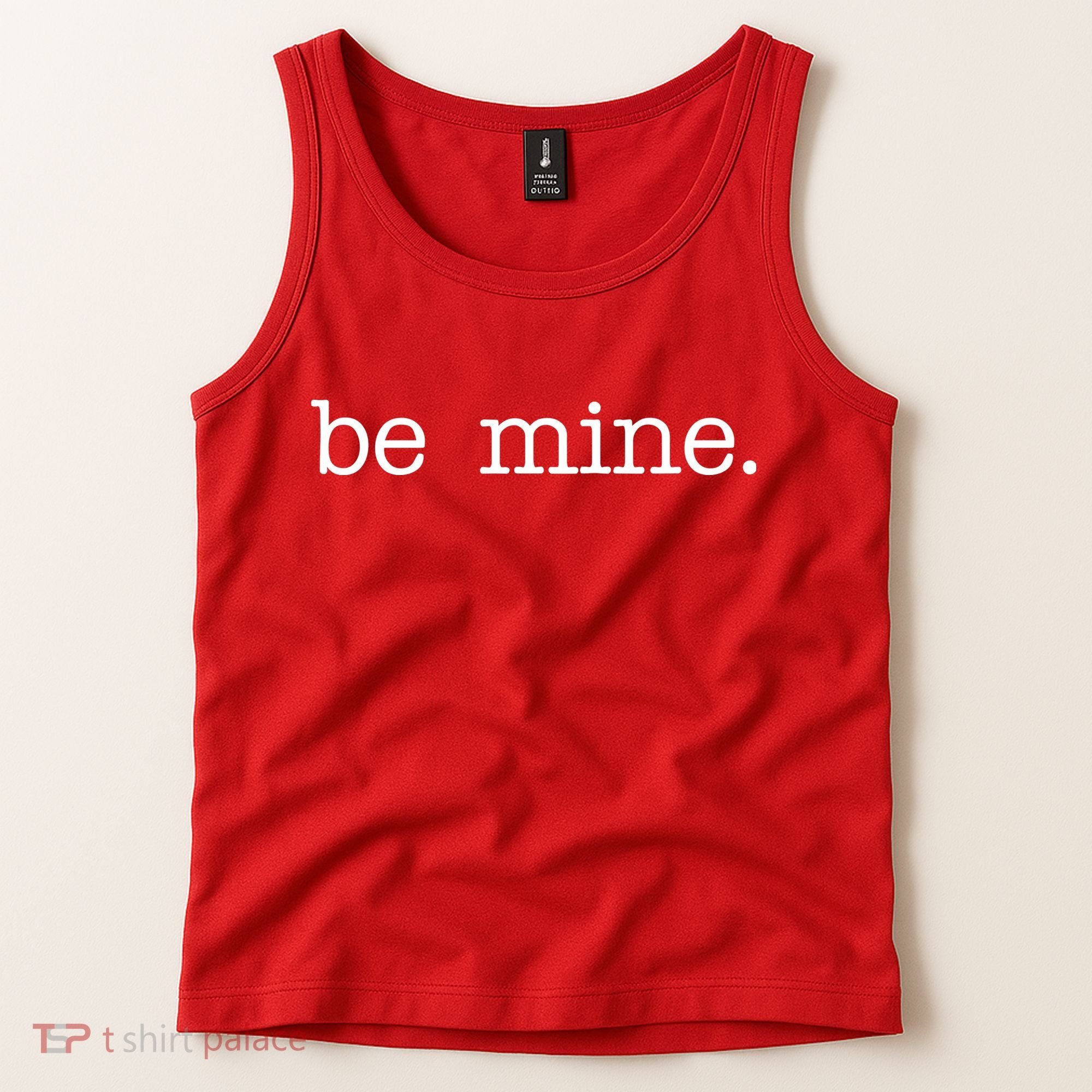 Be Mine Valentine Funny Cute Valentines Day Tank Top
