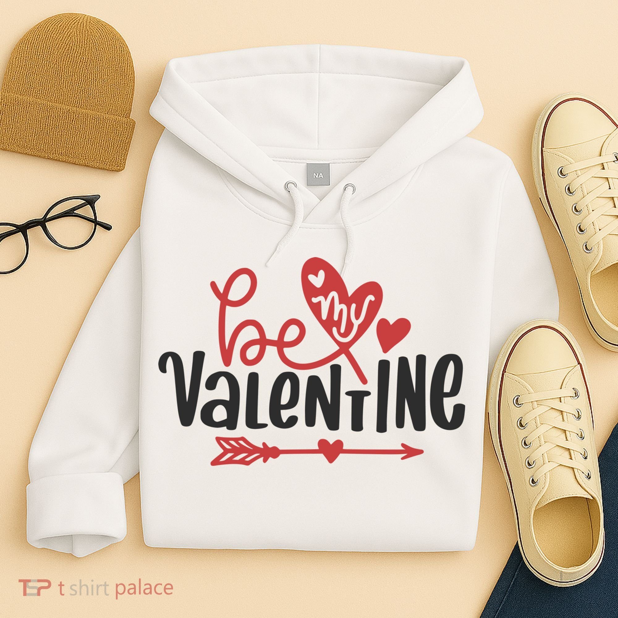 Be My Valentine Cute Gift Hoodie