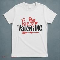 Be My Valentine Cute Gift T-Shirt thumb 5
