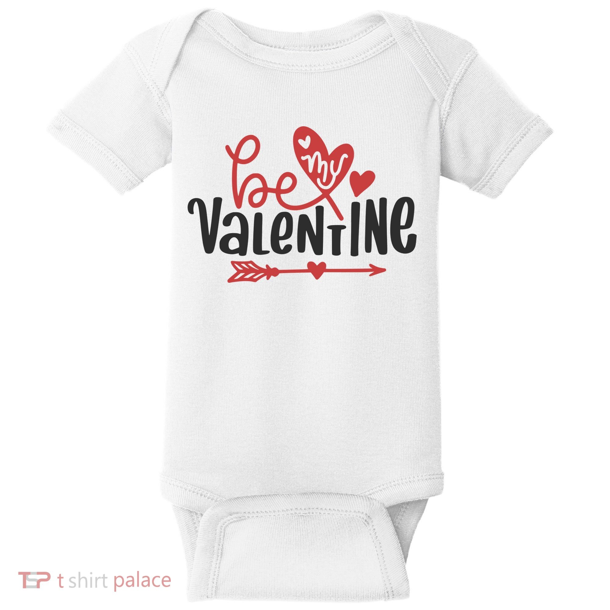 Be My Valentine Cute Gift Baby Bodysuit
