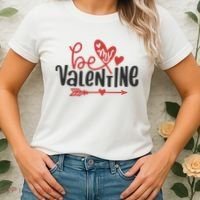 Be My Valentine Cute Gift Women's T-Shirt thumb 2