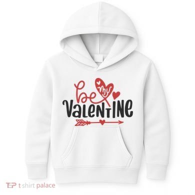 Be My Valentine Cute Gift Kids Hoodie
