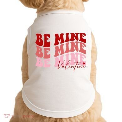 Be Mine Valentine Doggie Tank