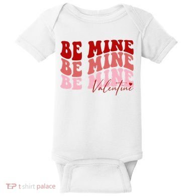 Be Mine Valentine Baby Bodysuit