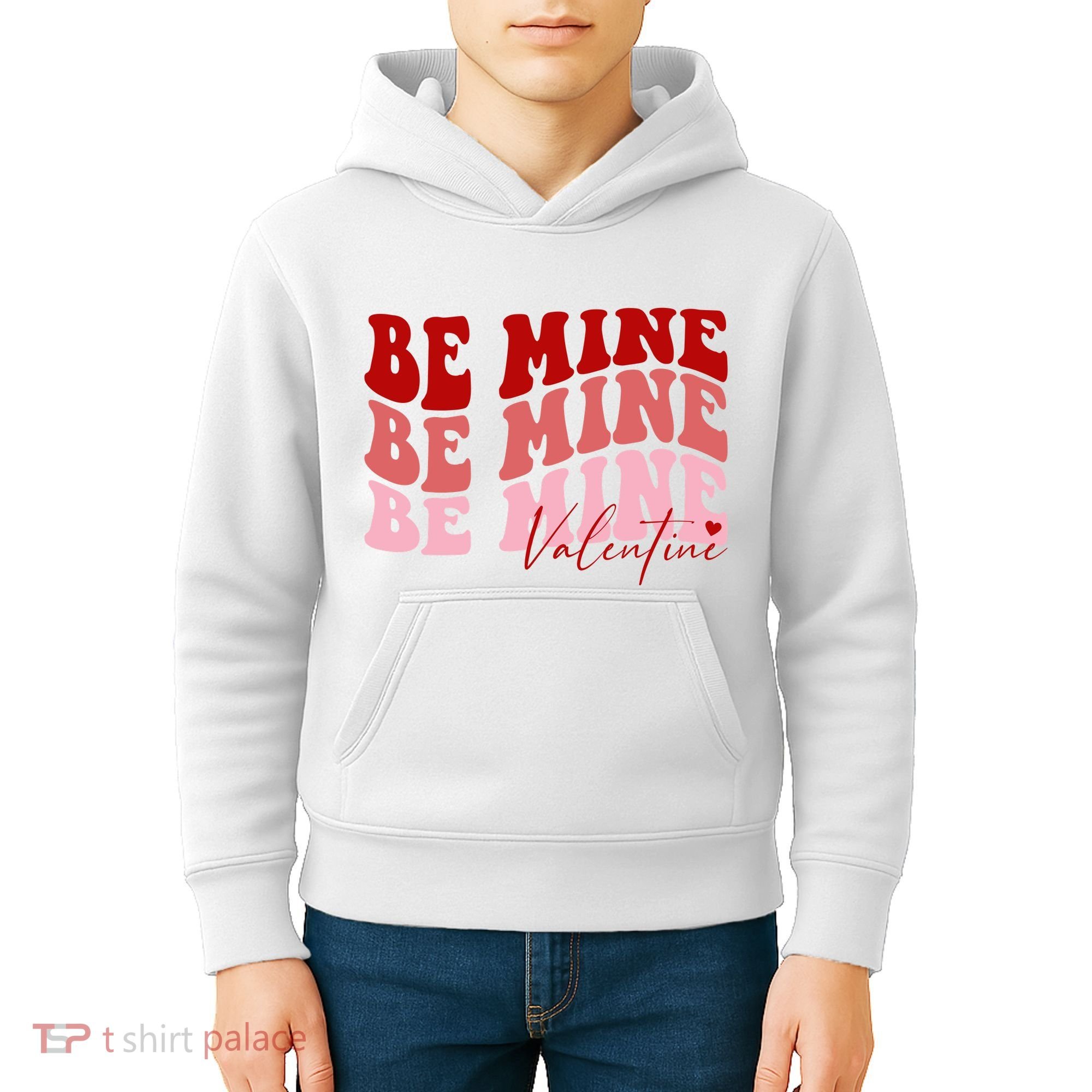 Be Mine Valentine Kids Hoodie