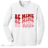 Be Mine Valentine Kids Long Sleeve Shirt thumb 0