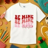 Be Mine Valentine Kids T-Shirt thumb 3