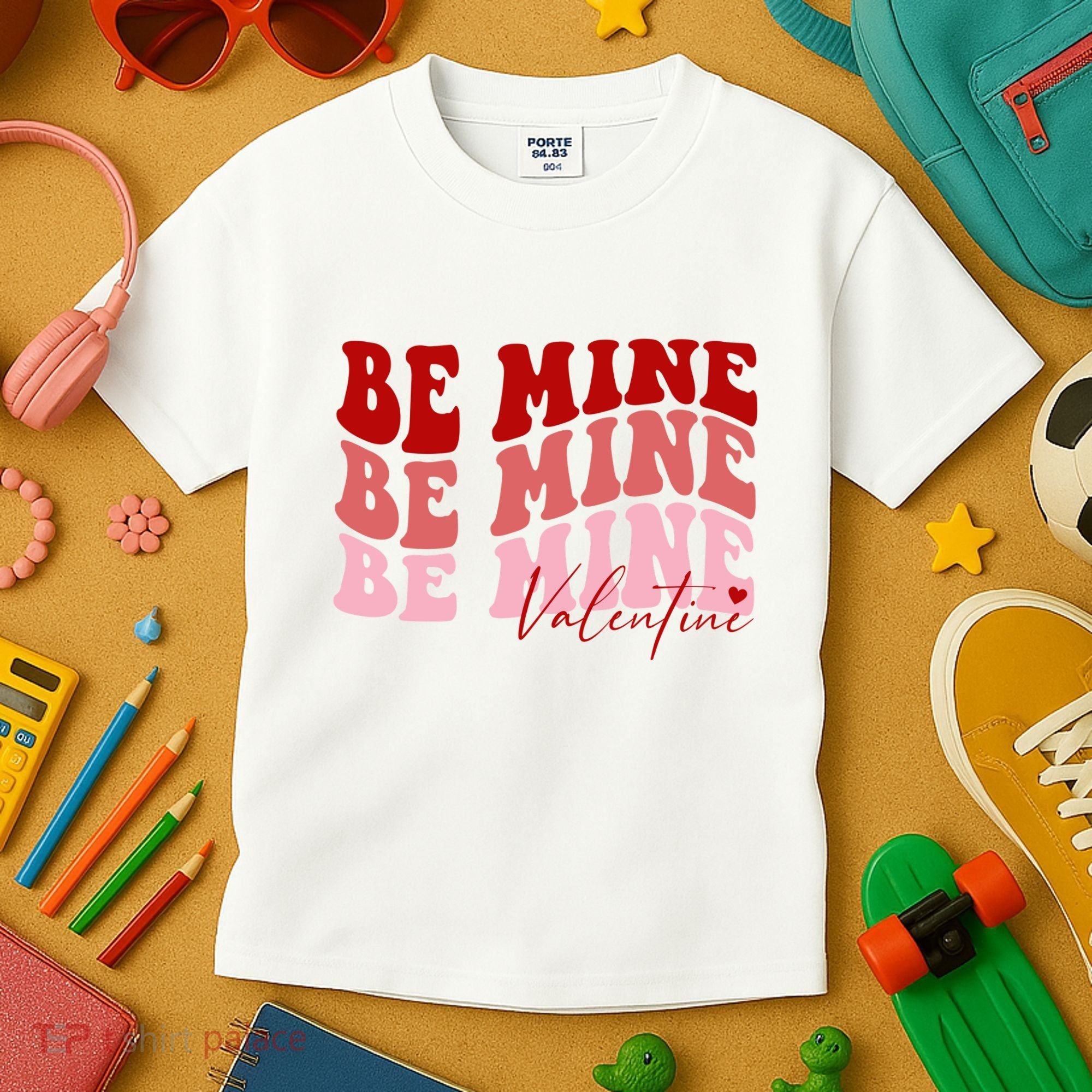 Be Mine Valentine Kids T-Shirt