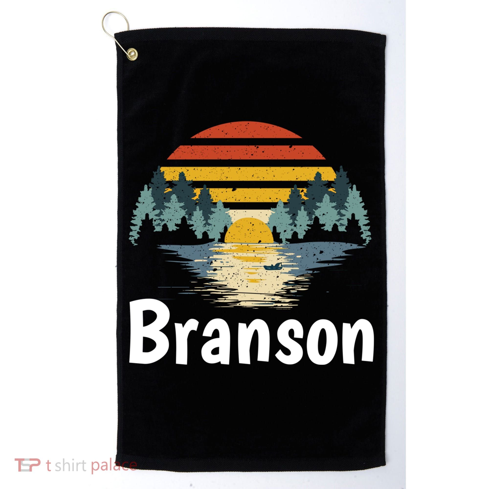 Branson Missouri Vacation Family Group Gift Great Gift Golf Towel