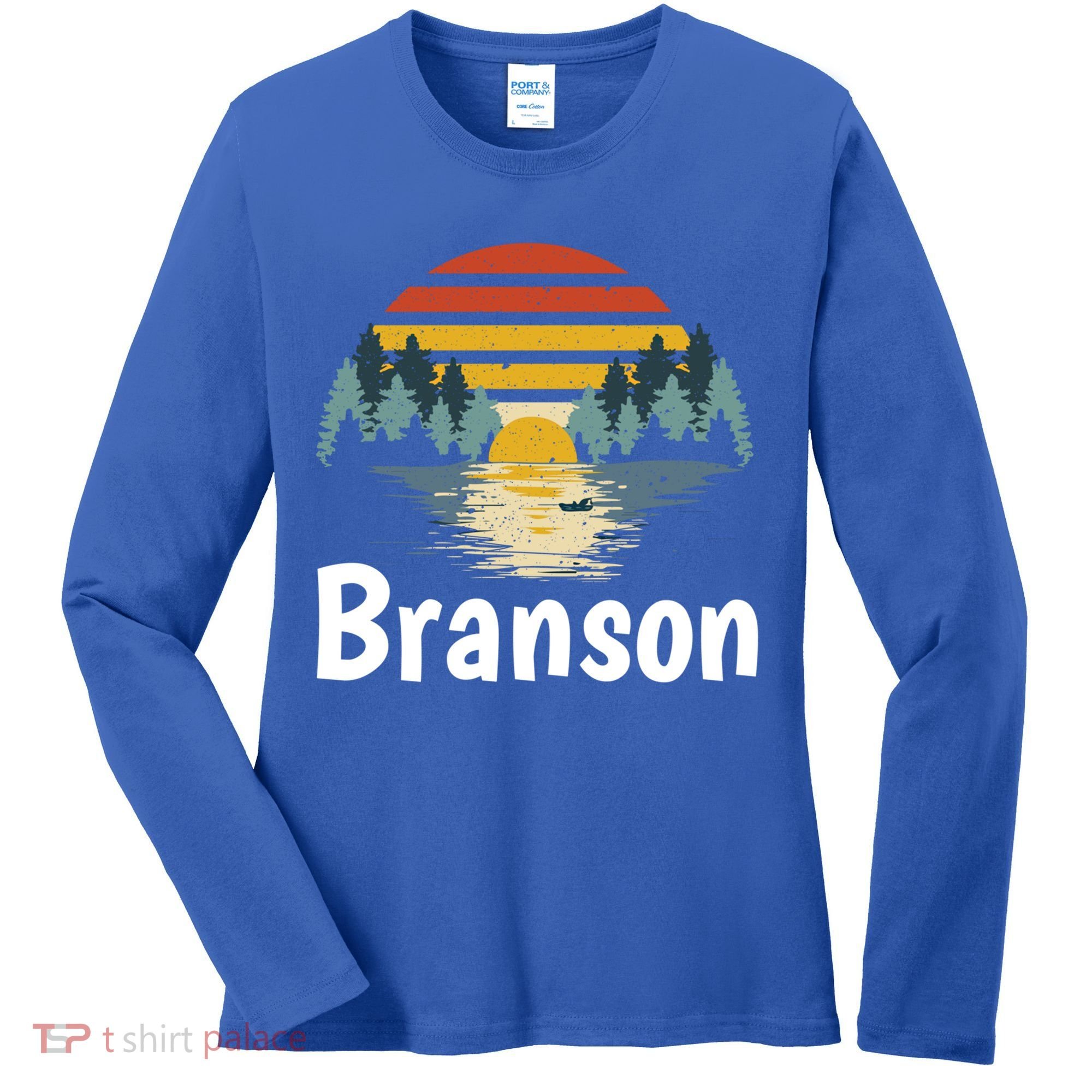 Branson Missouri Vacation Family Group Gift Great Gift Women's Long Sleeve Shirt