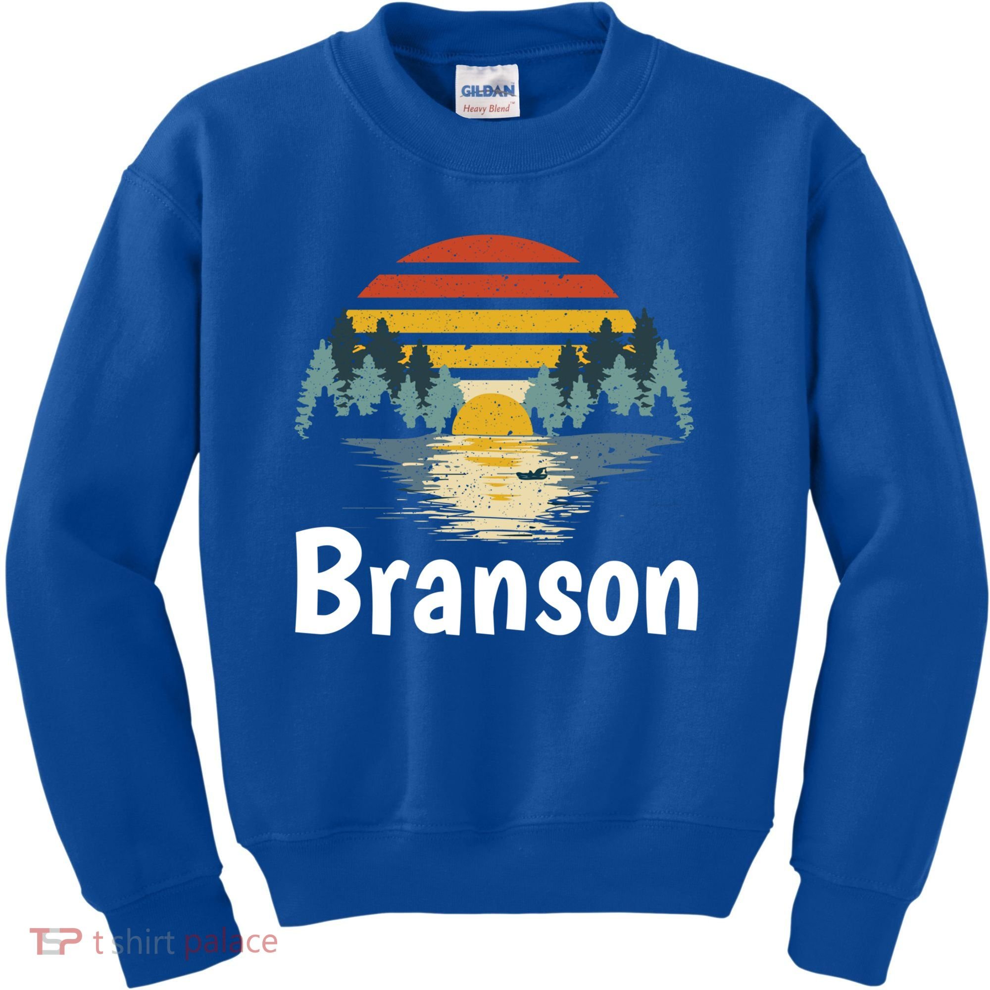 Branson Missouri Vacation Family Group Gift Great Gift Kids Sweatshirt