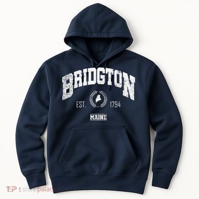 Bridgton Memaine Vintage Throwback Hoodie