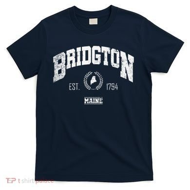 Bridgton Memaine Vintage Throwback T-Shirt