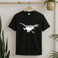 Belgian Malinois Velociraptor Maliraptor Running Shadow T-Shirt thumb 2
