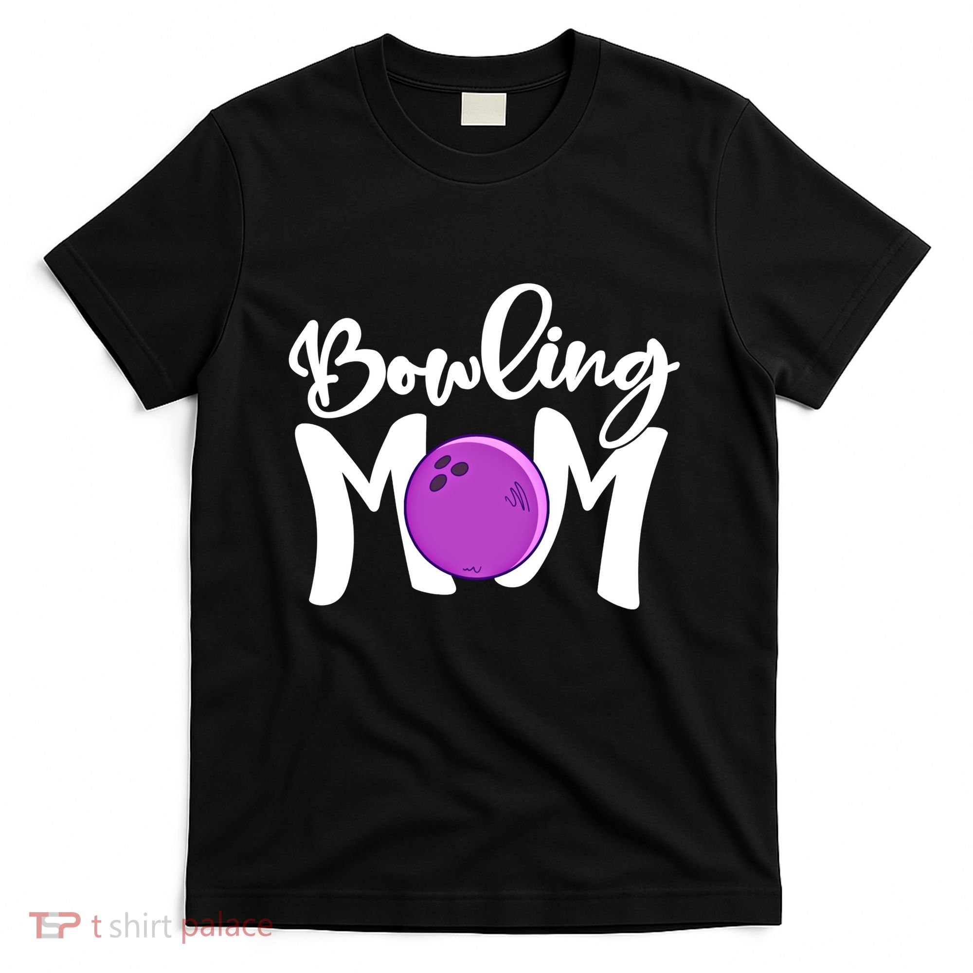 Bowling Mom Vintage Mama Bowling Mothers Day Bowling Mom Funny Gift T-Shirt
