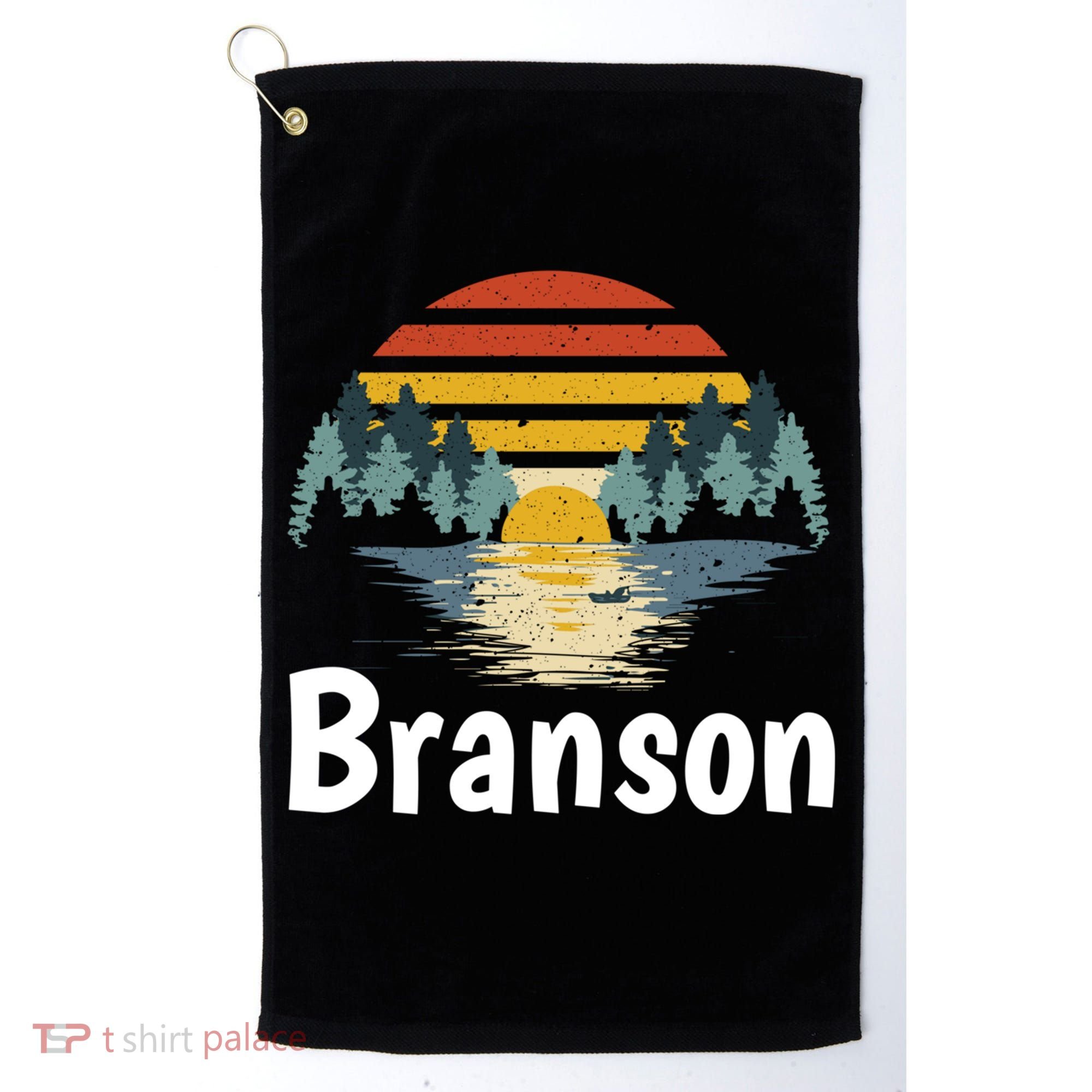 Branson Missouri Vacation Family Group Gift Golf Towel