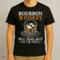 Bourbon Magic Water Malt Scotch Meaningful Gift T-Shirt thumb 3