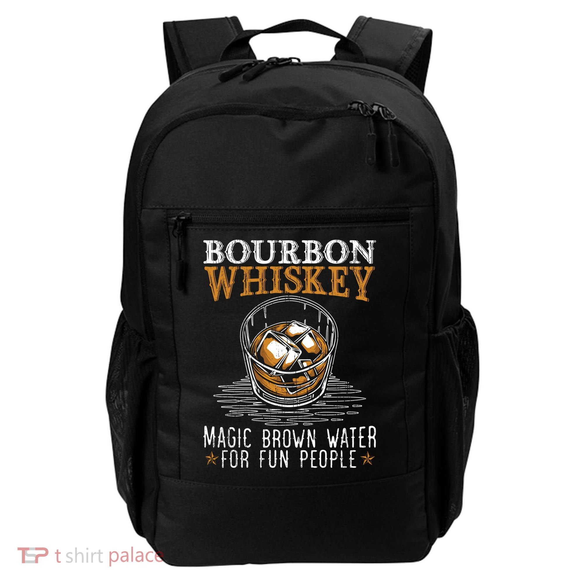 Bourbon Magic Water Malt Scotch Meaningful Gift Backpack