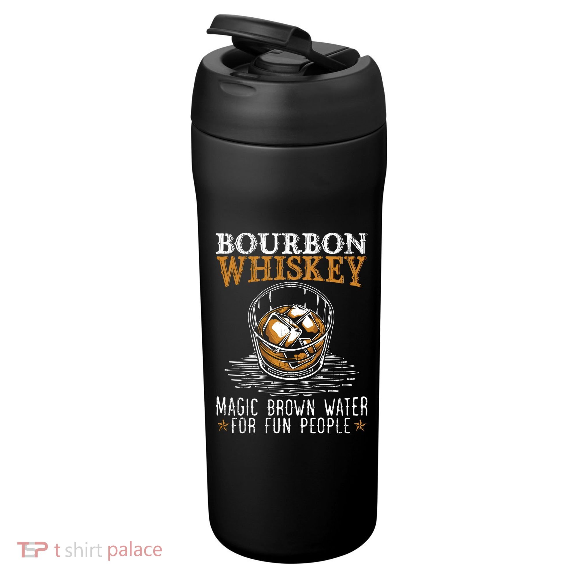Bourbon Magic Water Malt Scotch Meaningful Gift 24oz Duet Stainless Steel Tumbler