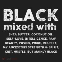 Black Mixed With Shea Butter Afro American Beanie thumb 2