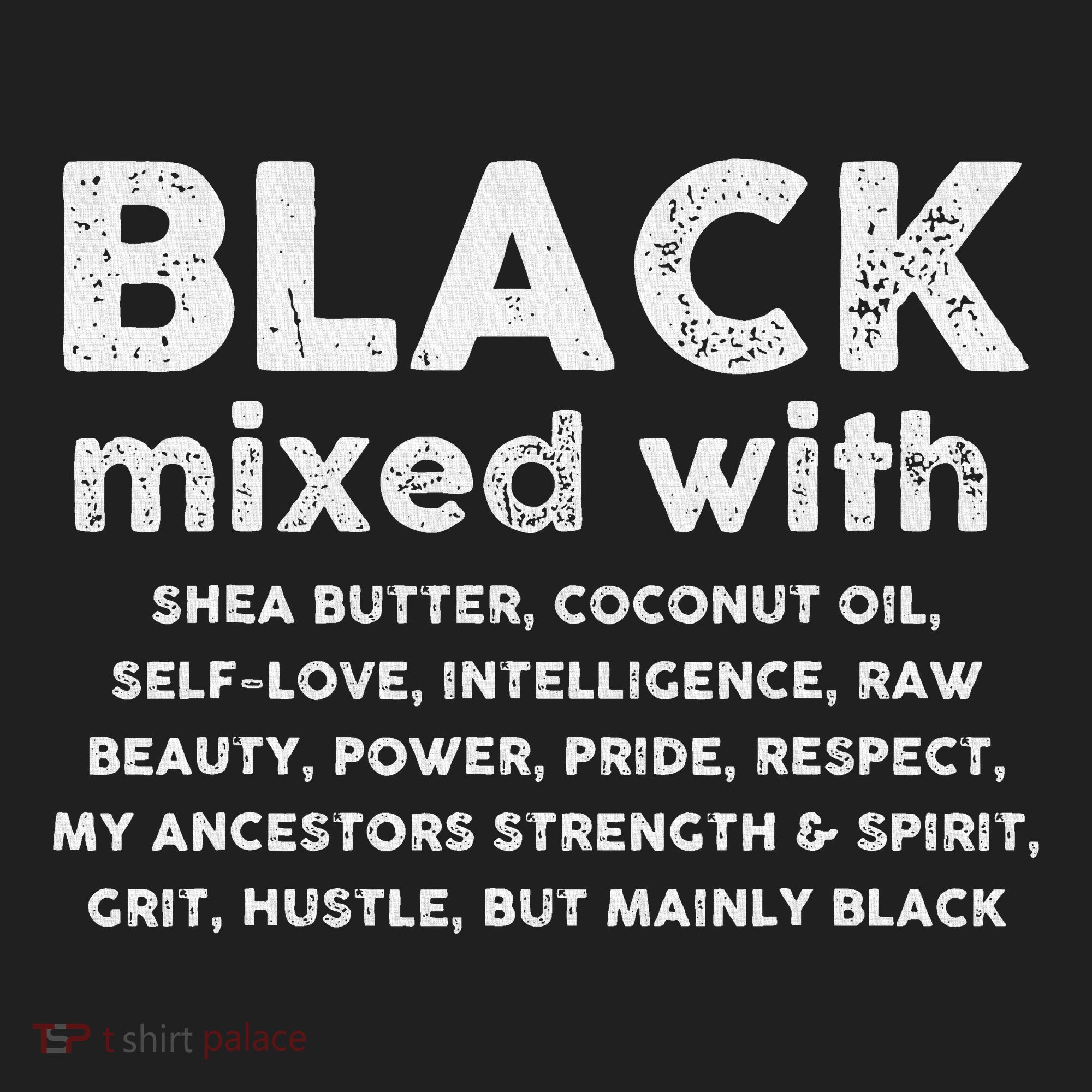 Black Mixed With Shea Butter Afro American Beanie