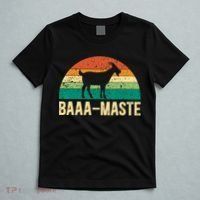Baaa Maste Yoga Lover Spiritual Meditation Goat Lady T-Shirt thumb 5
