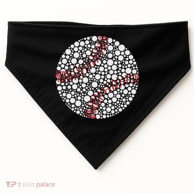 Baseball Make Your Mark International Dot Day USA-Made Doggie Bandana