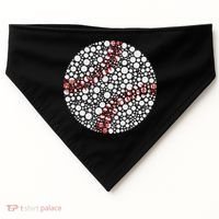 Baseball Make Your Mark International Dot Day USA-Made Doggie Bandana thumb 0
